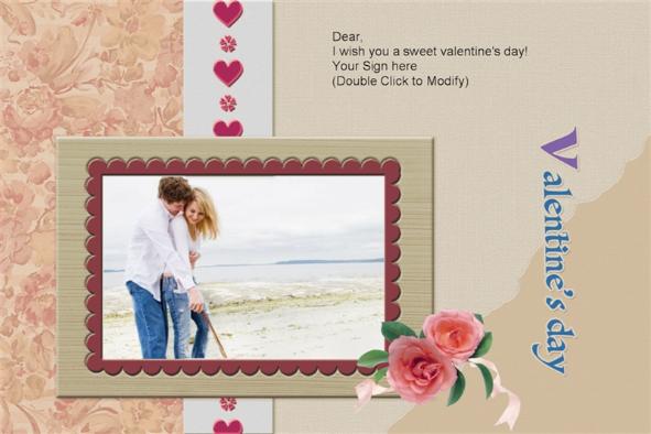 Family photo templates Valentines Day Cards (8)